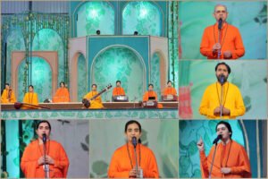 दिव्य धाम आश्रम में आयोजित मासिक आध्यात्मिक कार्यक्रम में ध्यान की महिमा को दर्शाया